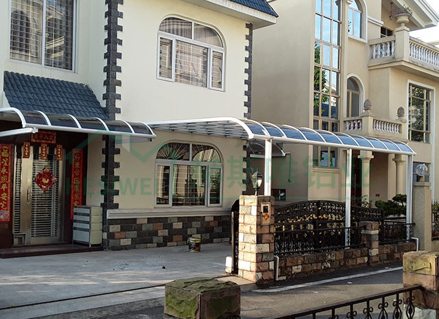 廣州番禺區(qū)蓮花別墅48號雨棚-謝先生