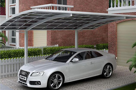 鋁合金車(chē)棚能用多久