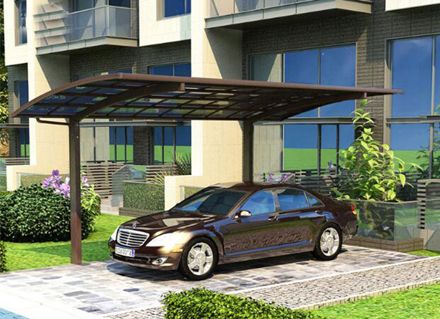 單邊式車棚