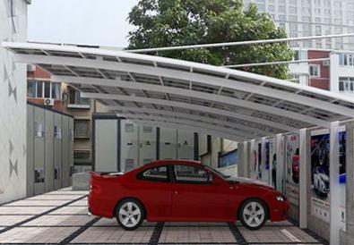 鋁合金車棚的組成結(jié)構(gòu)