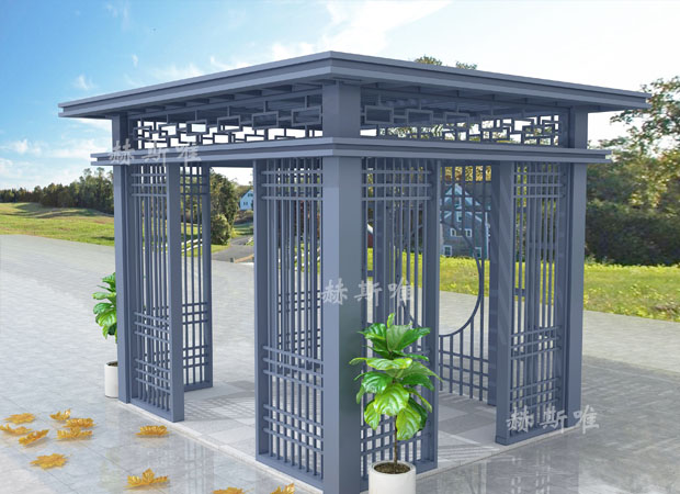 庭院新中式亭子