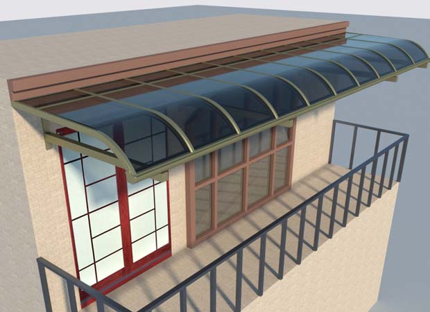 鋁合金遮陽雨棚