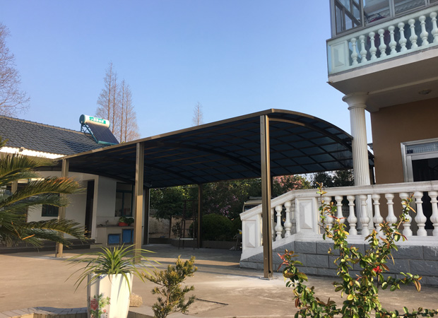 別墅小區(qū)車棚