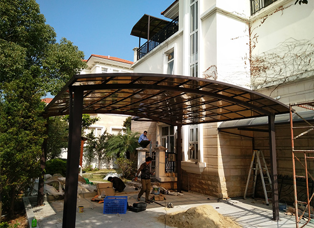 鋁合金小車車棚