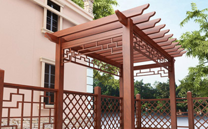 長(zhǎng)廊葡萄架