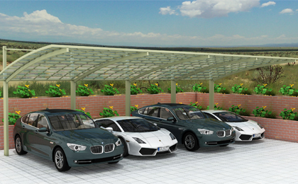 鋁合金車棚價格