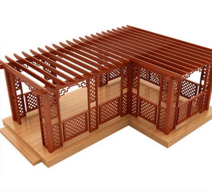 涼亭長廊 鋁合金