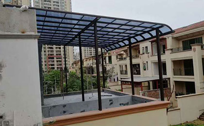樓頂天臺(tái)雨棚