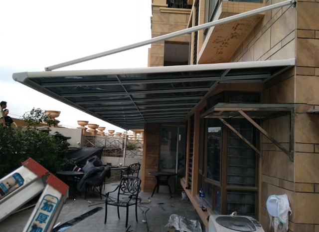 雨棚鋁合金遮陽