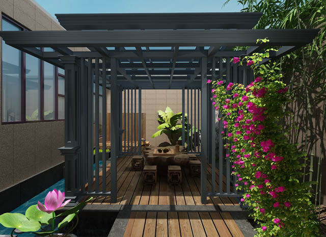 戶(hù)外新中式亭子