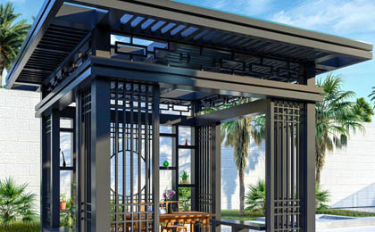 新中式?jīng)鐾?戶外