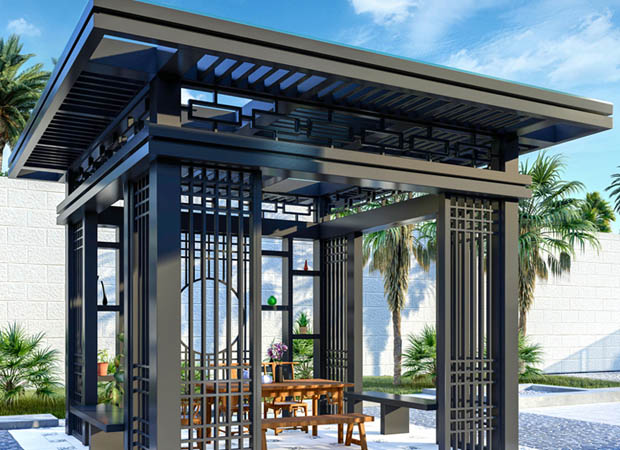 新中式?jīng)鐾?戶外