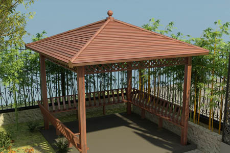 鋁合金涼亭與木制涼亭的區(qū)別？