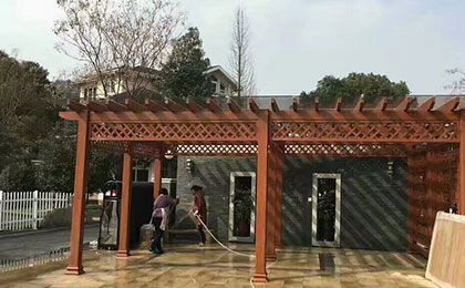 鋁合金葡萄架定制