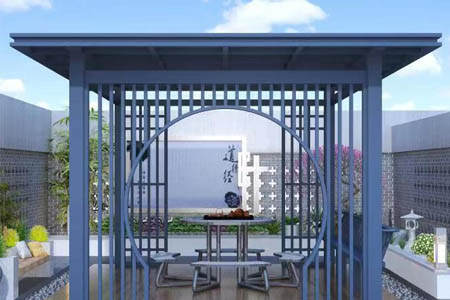 庭院新中式?jīng)鐾ぴO(shè)計(jì)