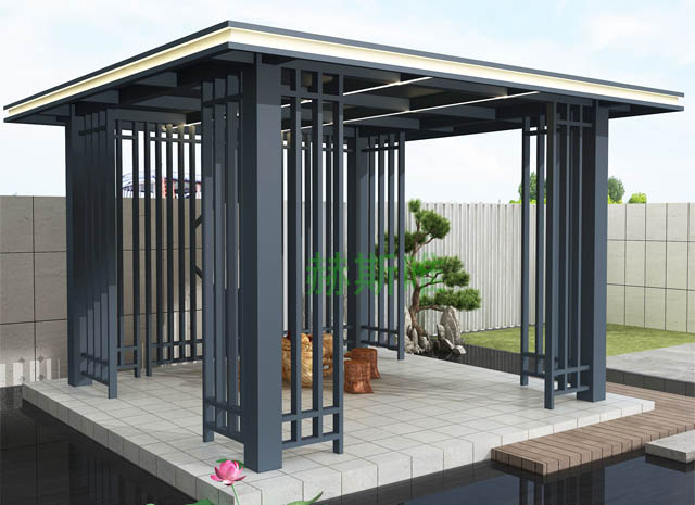鋁合金涼亭新中式