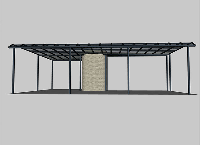 耐力板擋雨雨棚