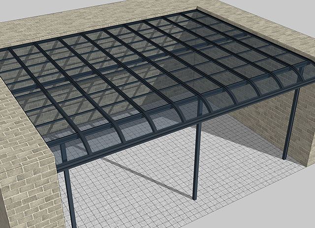 戶外透明遮陽棚